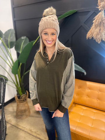 Olive Pullover – Ol' Hairitage Beauty & Boutique